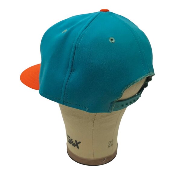 AJD Miami Dolphins Snapback Cap NFL Football Vintage 90s USA Made Embroidered - Picture 12 of 13